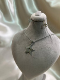 نیم ست استیل طرح ستاره سیلور